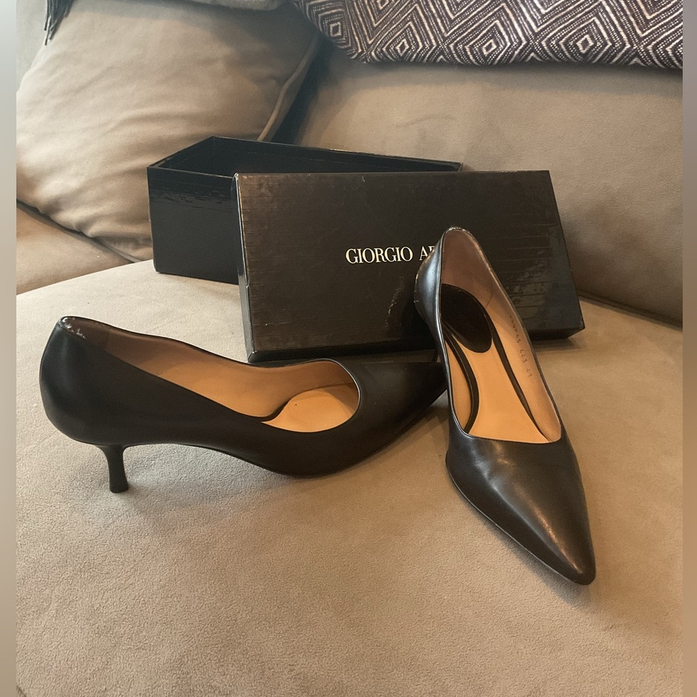 Giorgio Armani Black Women's Shoes